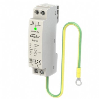 DIN rail Type 2 LED surge protection